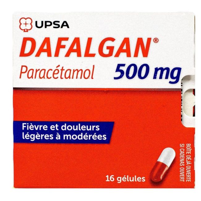 Dafalgan 500 Mg Gel Plq/2X8 (16)