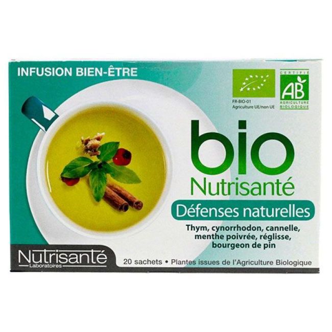 Nutrisante Infusions Bio Tis Defenses Naturelles 20Sach