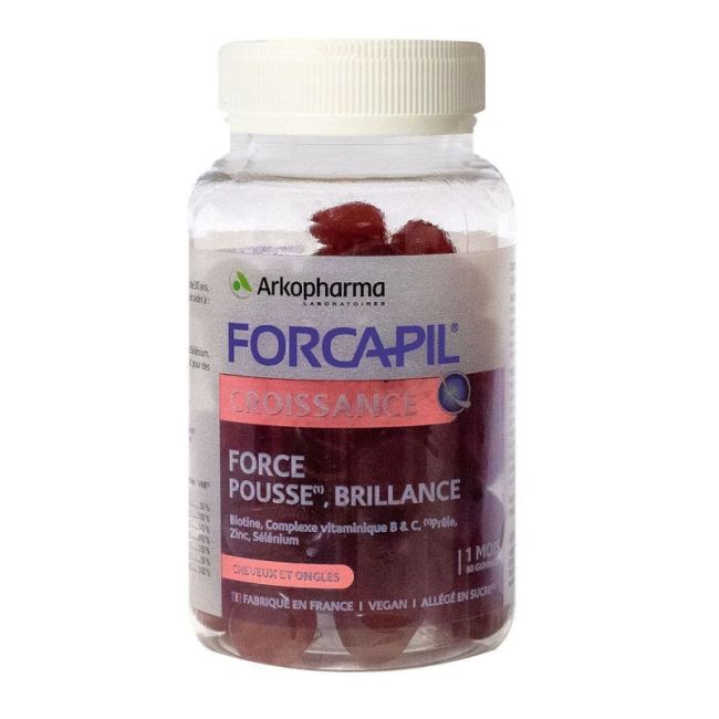 Forcapil Croissance Gomme Pot/60
