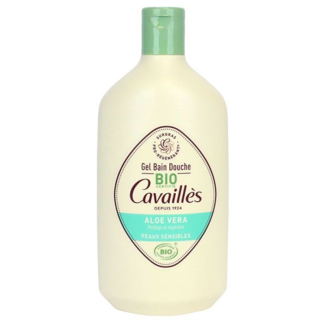 Cavailles Gel Bain Douche Aloe Vera Bio Fl/400Ml