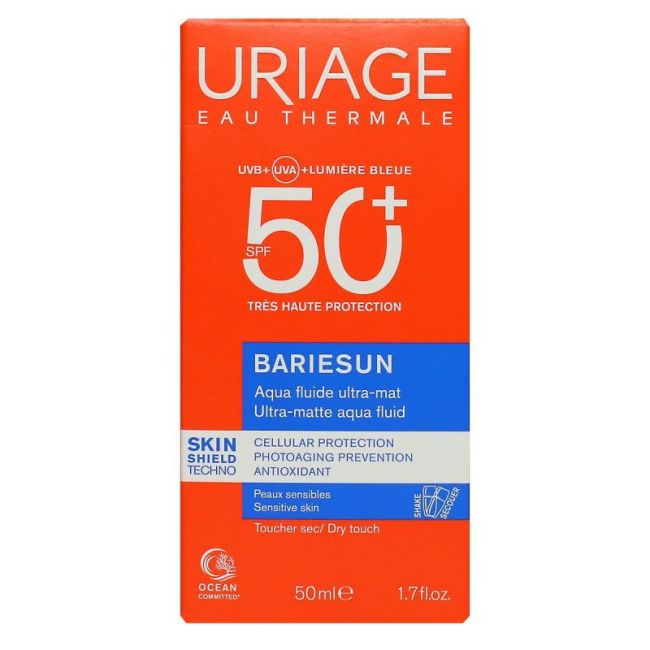 Uriage Bariesun Aqua Fluide Spf50+ Fluide Ultra-Mat T/50Ml
