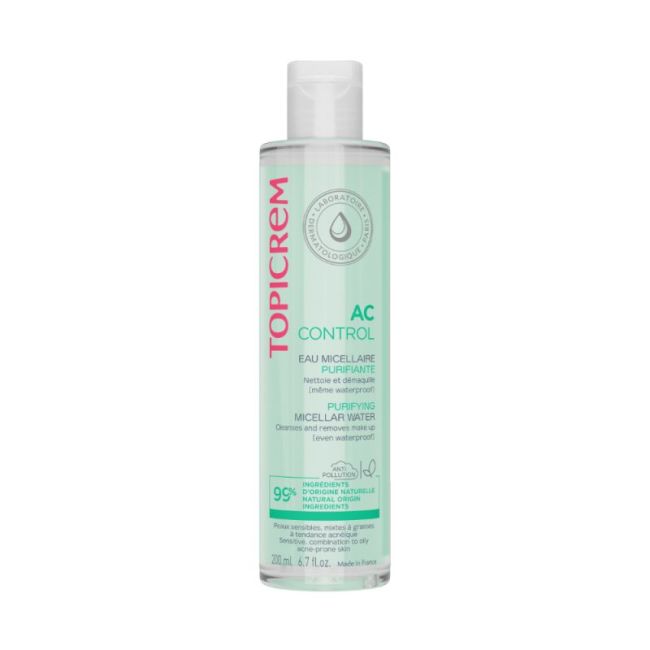 Topicrem Ac Control Eau Micellaire Purifiante Fl/200Ml