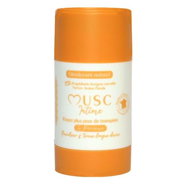 Musc Intime La Precieuse Deodorant Naturel Amber Flower Stick/50G