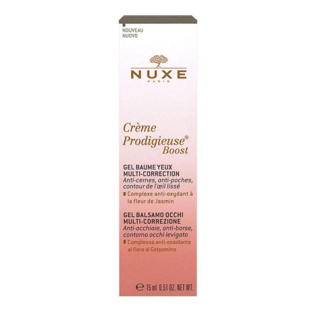 Nuxe Prodigieuse Boost Gel Baume Yeux T Pompe/15Ml