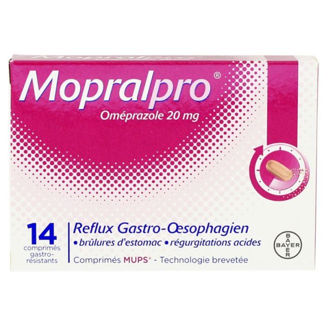 Mopralpro 20 Mg Cpr Gastro-Res Plq/14