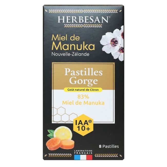 Herbesan Past Miel De Manuka Iaa10+ Citron B/8