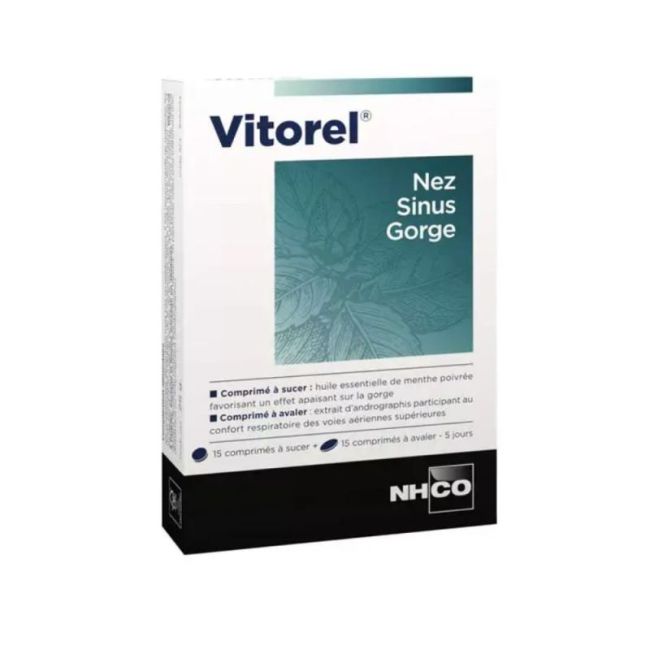 Nhco Vitorel Cpr Sinus Nez Gorge B/30
