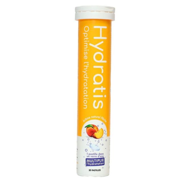 Hydratis Past Effervescente Peche T/20