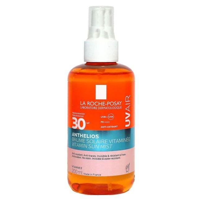 Anthelios Uvair La Roche Posay Spf30 Brume Vitaminee Spray/200Ml