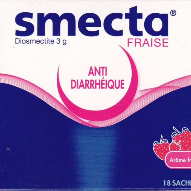 Smecta 3 G Pdr Susp Buv En Sachet Fraise 18Sach