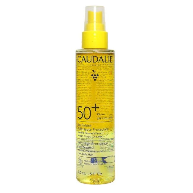 Caudalie Solaire Spf50+ Eau Solaire Tres Haute Protection Fl/150Ml