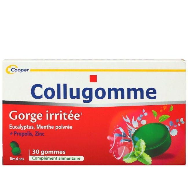Collugomme Gomme Maux De Gorge B/30