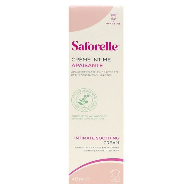Saforelle Cr Apaisante Intime Irritation & Quotidien T/40Ml