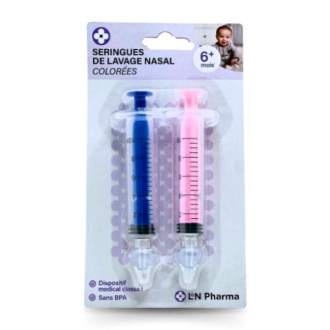 L2N Seringue Lavage Nasal Colores B/2