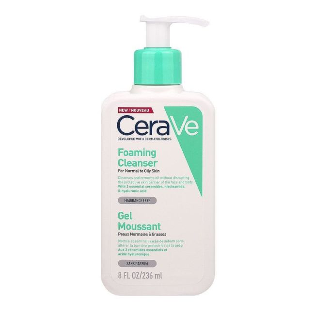 Cerave Gel Moussant Nettoyant Fl Pompe/236Ml