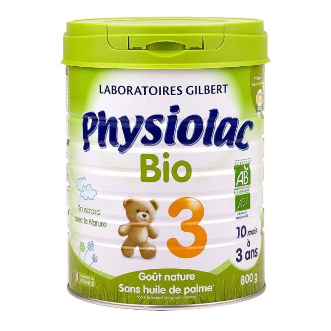 Physiolac Bio 3 Croissance Lait Pdre B/800G