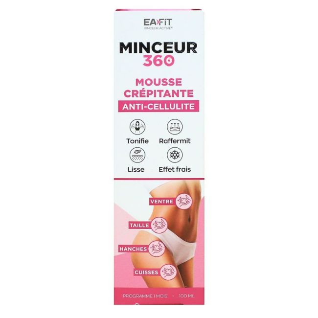 Eafit Minceur 360 Mousse Crepitante Fl/100Ml