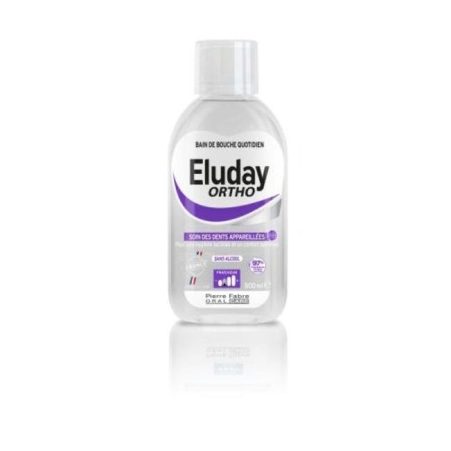 Eluday Ortho Bain Bouche Fl/500Ml+Gobelet Doseur